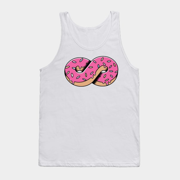 Donuts Are Forever Tank Top by drawingsbydarcy